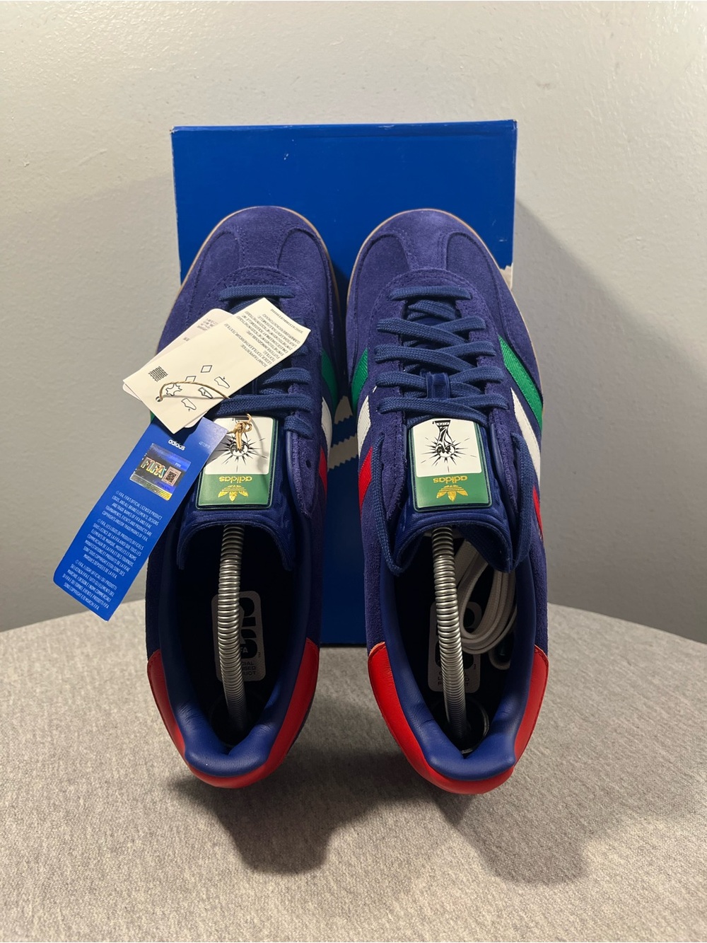Adidas Originals Gazelle Indoor FIFA World Cup 2026 Italy Men’s Size 11.5 IH9666 - Picture 9 of 12
